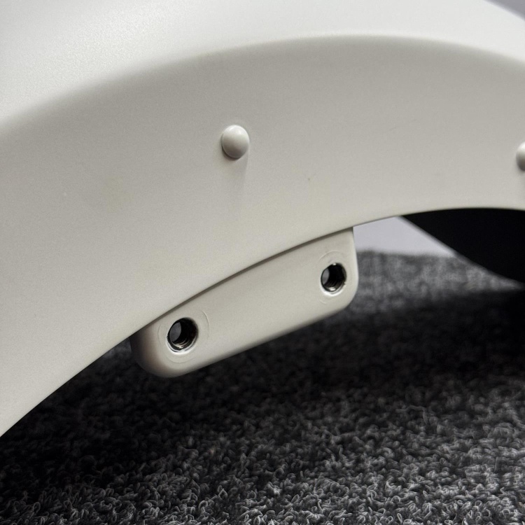 Indian Scout front fender / mudguard in matt white